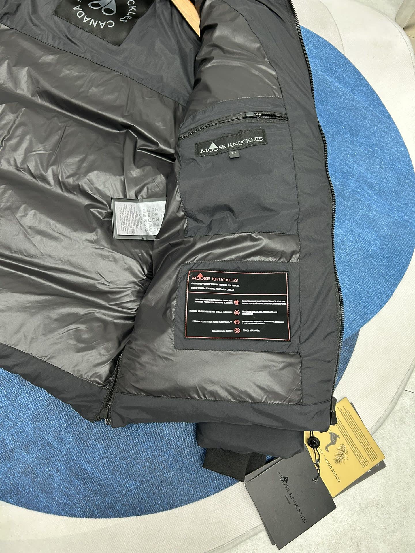 Moose Knuckles Hooded Down Puffer Jacket Moose Knuckles Hooded Down Puffer Jacket